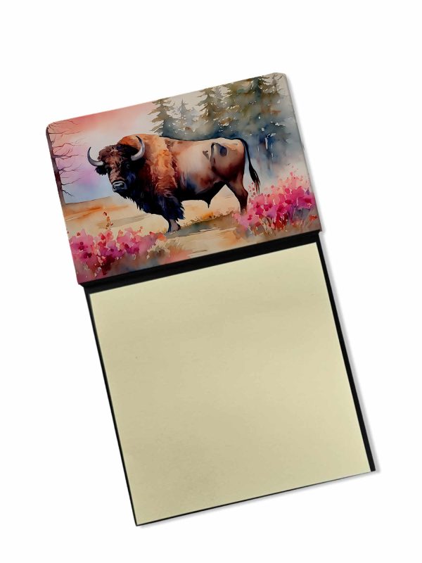 Wood Bison Sticky Note Holder Online Sale