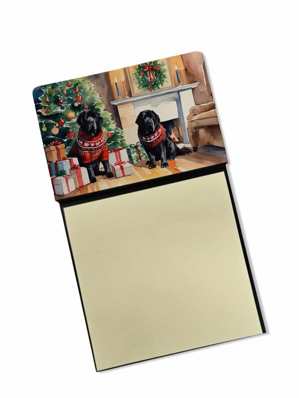 Tibetan Mastiff Cozy Christmas Sticky Note Holder For Cheap