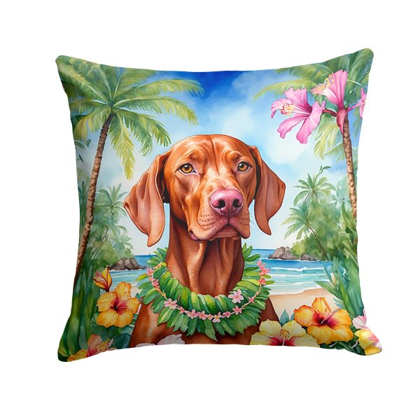 Vizsla Luau Throw Pillow Online Hot Sale