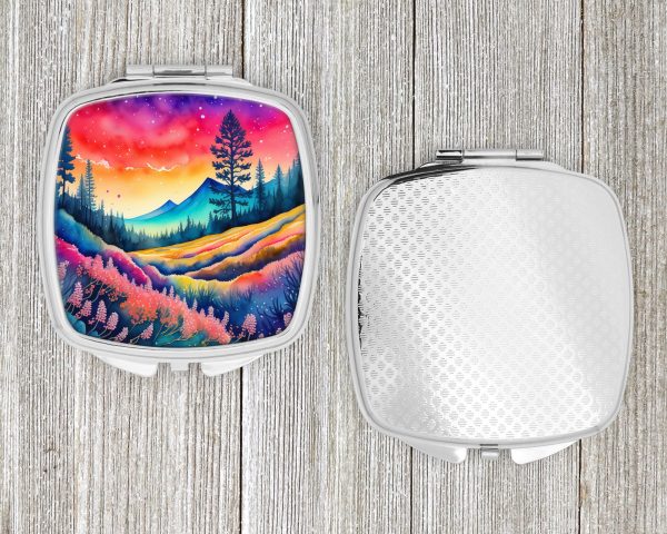 Colorful Yarrow Compact Mirror Discount - Image 4