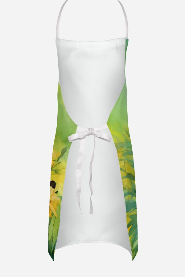 Kentucky Goldenrod in Watercolor Apron on Sale - Image 4