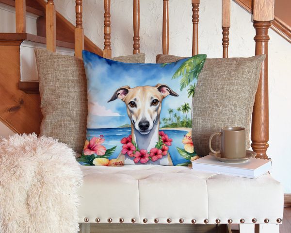 Whippet Luau Throw Pillow For Discount - Image 3