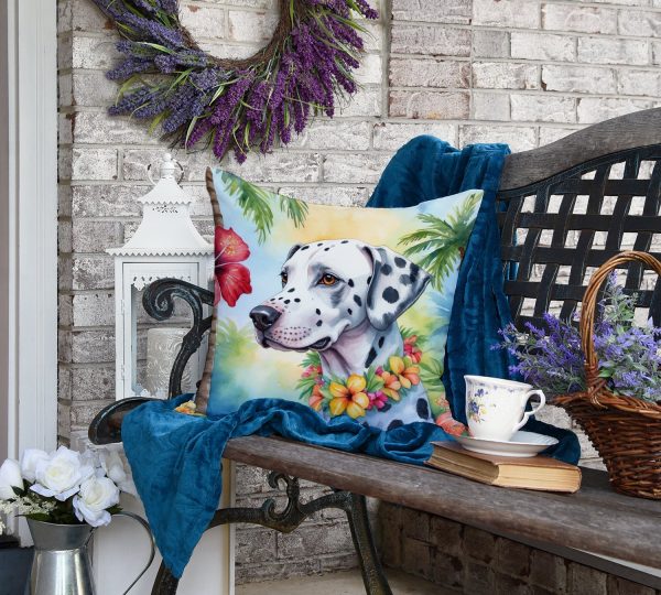 Dalmatian Luau Throw Pillow Online Hot Sale - Image 4