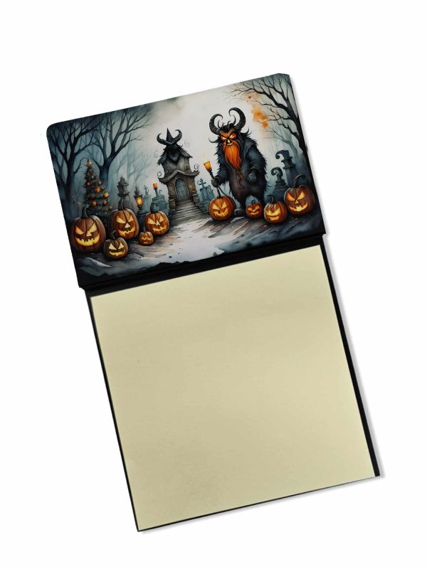 Krampus The Christmas Demon Spooky Halloween Sticky Note Holder Hot on Sale