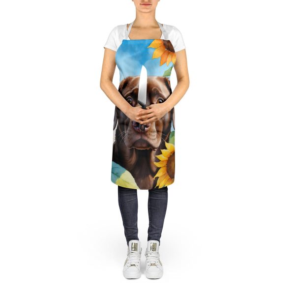 Labrador Retriever in Sunflowers Apron Supply - Image 5