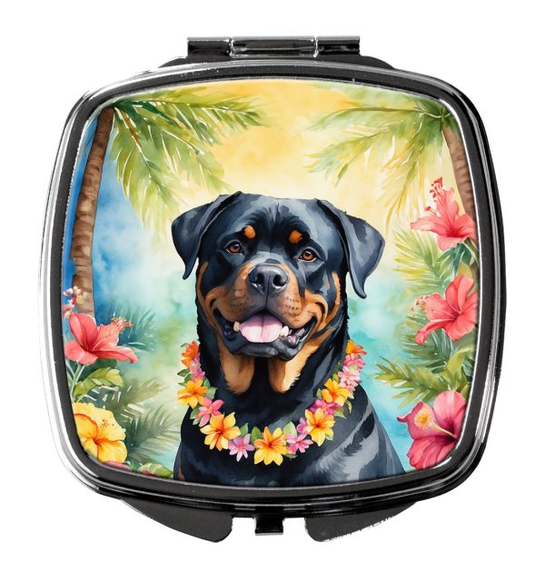 Rottweiler Luau Compact Mirror Hot on Sale