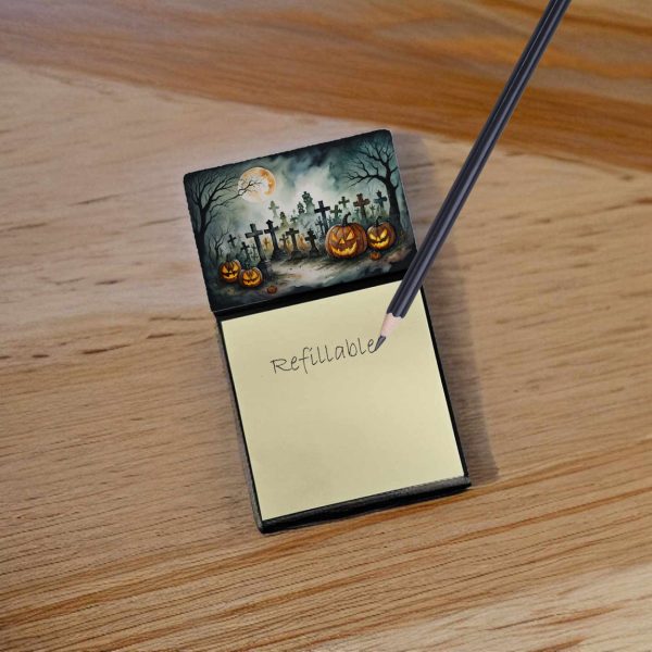 Graveyard Spooky Halloween Sticky Note Holder Sale - Image 2
