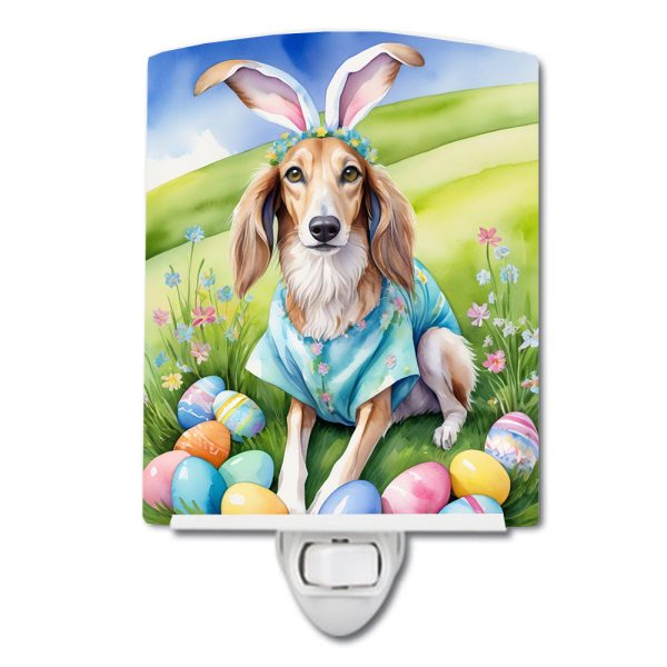 Saluki Easter Egg Hunt Ceramic Night Light Fashion