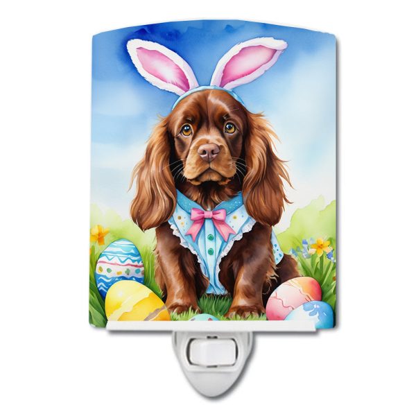 Sussex Spaniel Easter Egg Hunt Ceramic Night Light Online Hot Sale