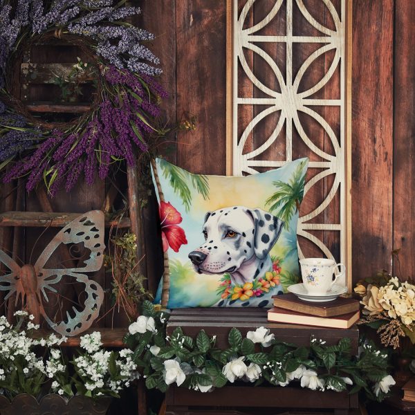 Dalmatian Luau Throw Pillow Online now - Image 5