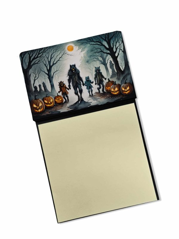 Werewolves Spooky Halloween Sticky Note Holder For Cheap