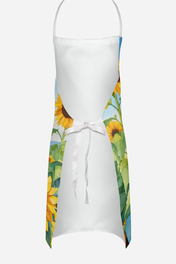 Labrador Retriever in Sunflowers Apron Cheap - Image 4