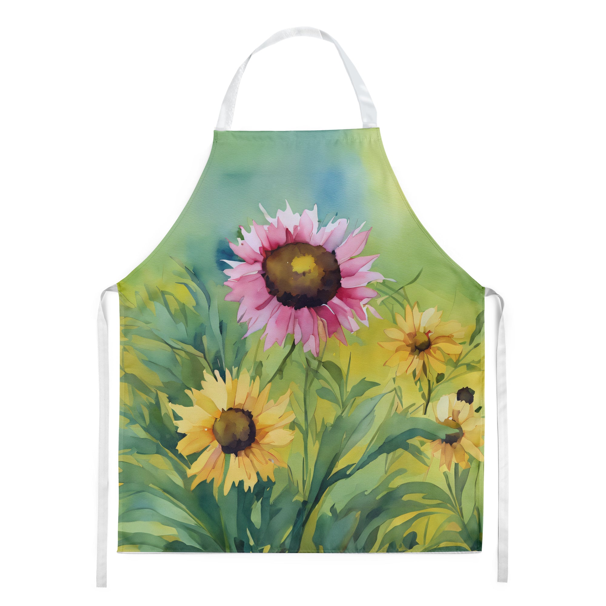 Kentucky Goldenrod in Watercolor Apron on Sale