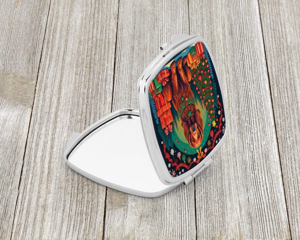 Irish Setter Christmas Compact Mirror Online - Image 2
