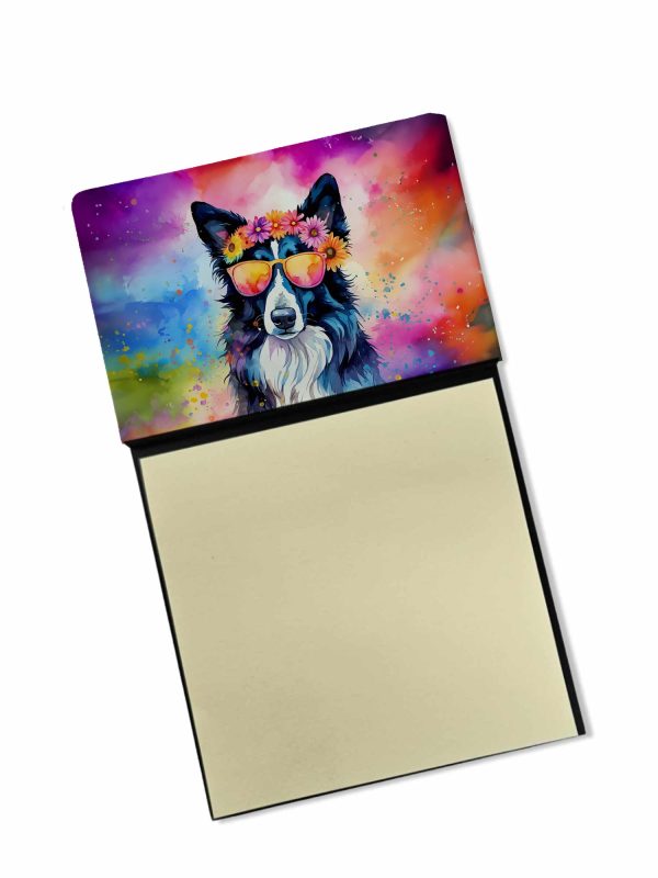 Border Collie Hippie Dawg Sticky Note Holder Online Hot Sale