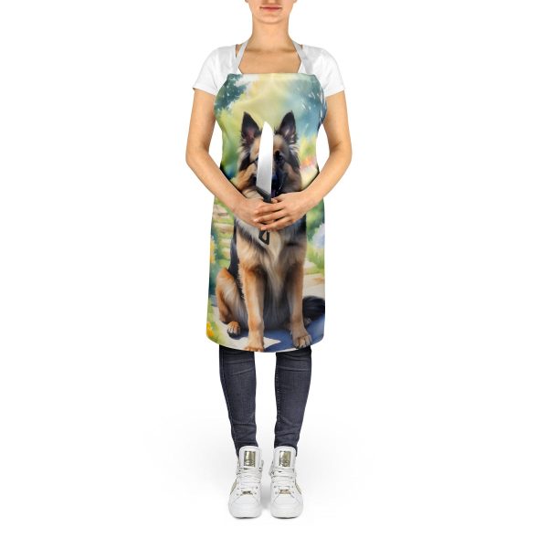 Belgian Tervuren Spring Path Apron For Sale - Image 5