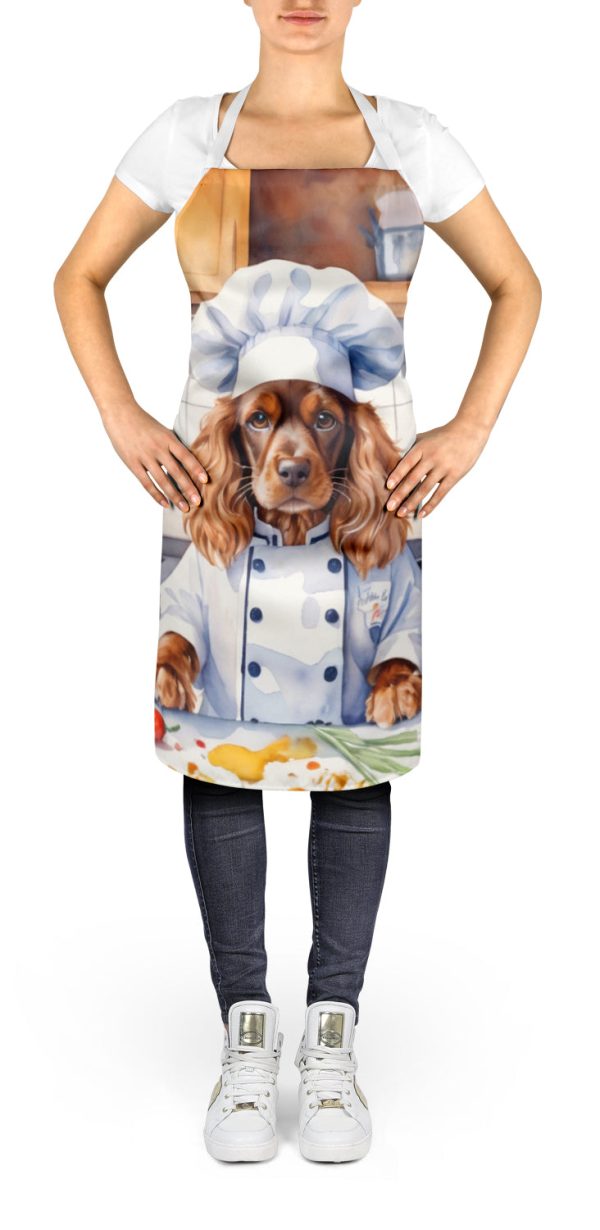 English Cocker Spaniel The Chef Apron For Sale - Image 2