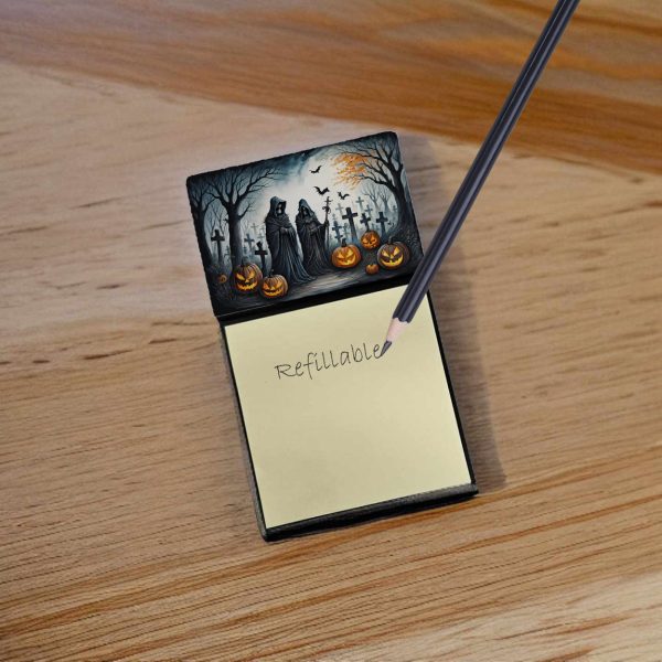 The Grim Reaper Spooky Halloween Sticky Note Holder For Cheap - Image 2