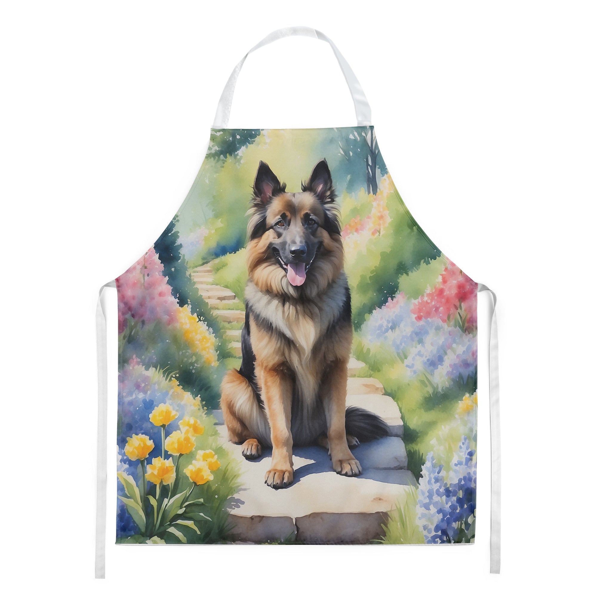Belgian Tervuren Spring Path Apron For Sale