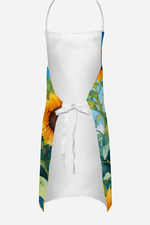 Golden Retriever in Sunflowers Apron Hot on Sale - Image 4