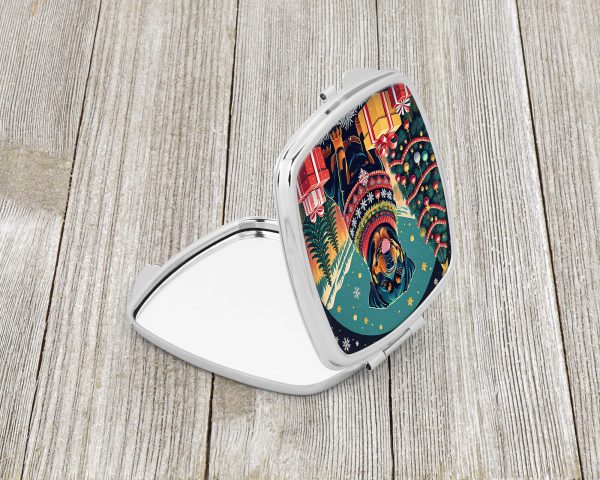 Rottweiler Christmas Compact Mirror Sale - Image 2
