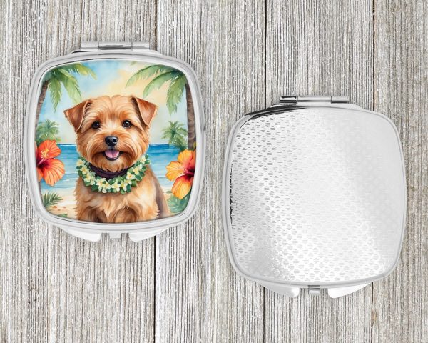 Norfolk Terrier Luau Compact Mirror Discount - Image 4