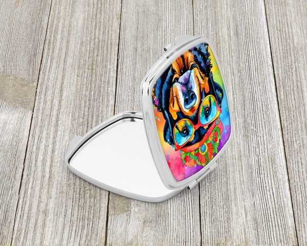 Rottweiler Hippie Dawg Compact Mirror Online - Image 2