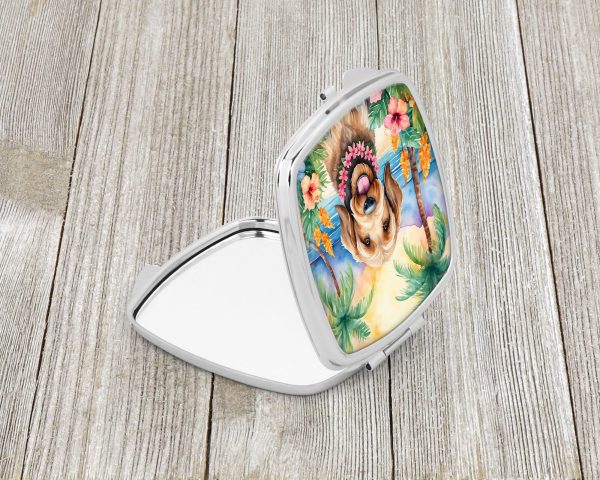 Otterhound Luau Compact Mirror Hot on Sale - Image 2