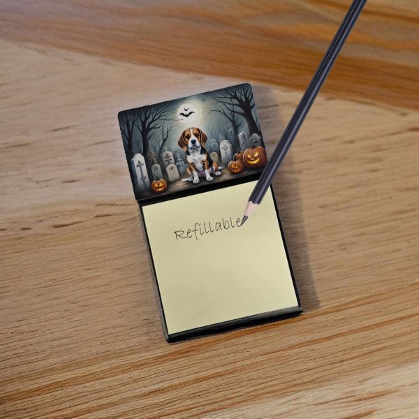 Beagle Spooky Halloween Sticky Note Holder Discount - Image 2