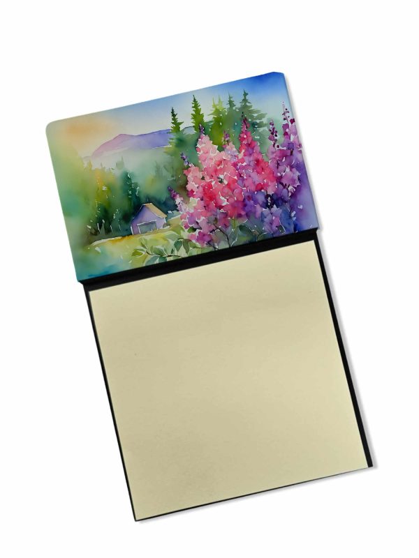 Idaho Syringa in Watercolor Sticky Note Holder Sale