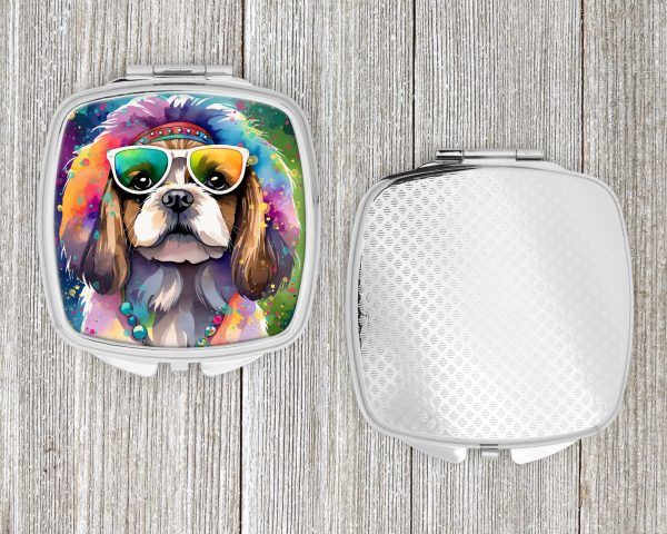 Shih Tzu Hippie Dawg Compact Mirror Supply - Image 4