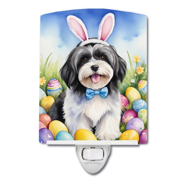 Havanese Easter Egg Hunt Ceramic Night Light on Sale