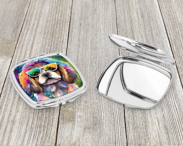 Shih Tzu Hippie Dawg Compact Mirror Supply - Image 3