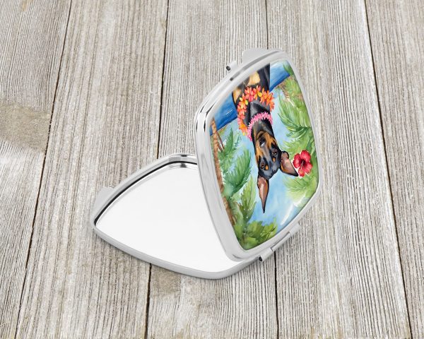 Manchester Terrier Luau Compact Mirror Fashion - Image 2