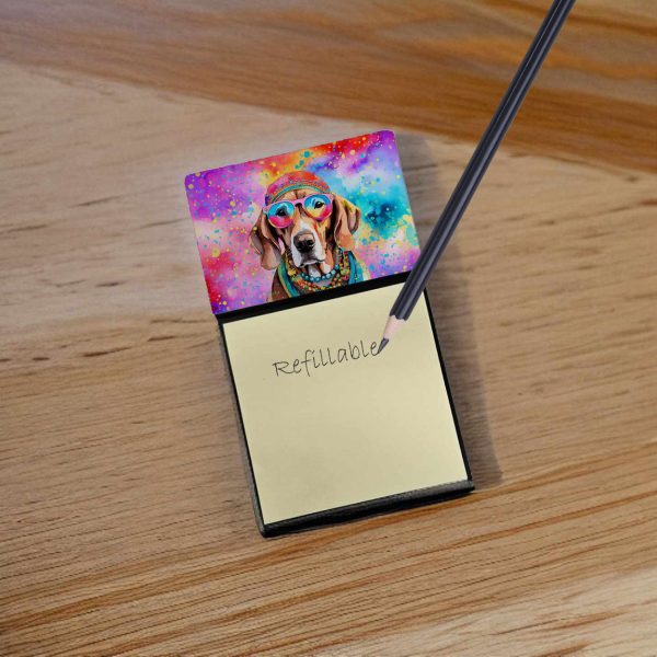 Weimaraner Hippie Dawg Sticky Note Holder For Discount - Image 2