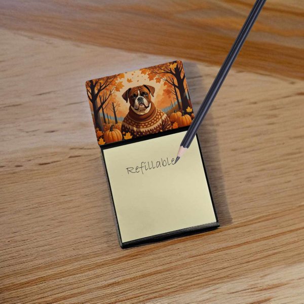 Boxer Fall Sticky Note Holder on Sale - Image 2