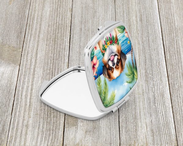 Japanese Chin Luau Compact Mirror on Sale - Image 2