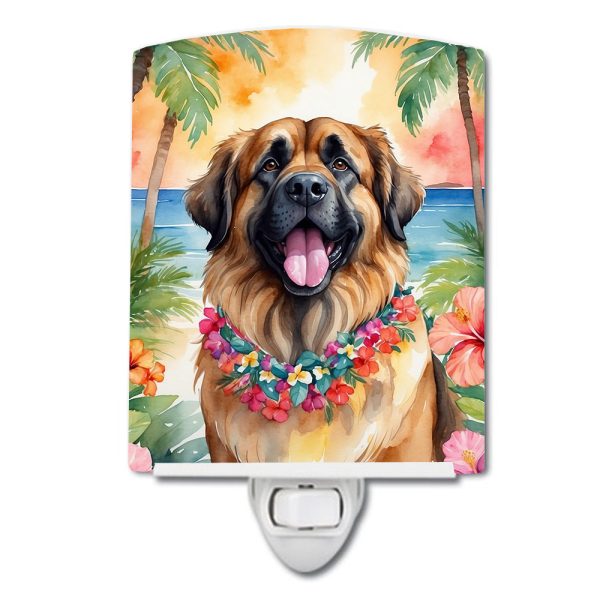 Leonberger Luau Ceramic Night Light For Discount