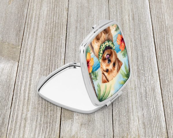 Norfolk Terrier Luau Compact Mirror Discount - Image 2