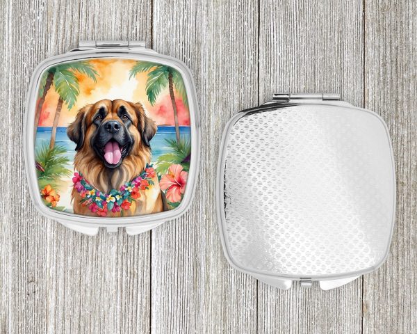 Leonberger Luau Compact Mirror on Sale - Image 4