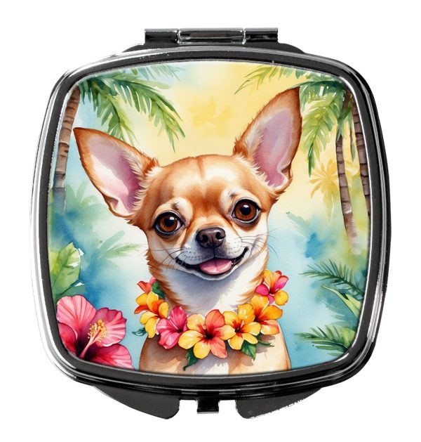 Chihuahua Luau Compact Mirror Online Sale