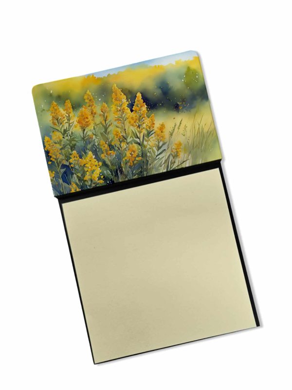 Nebraska Goldenrod in Watercolor Sticky Note Holder For Cheap