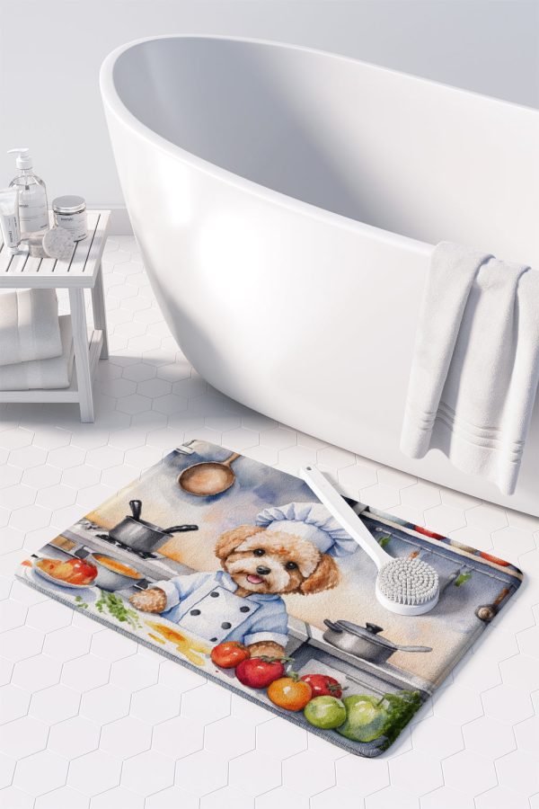 Maltipoo The Chef Memory Foam Kitchen Mat Sale - Image 3