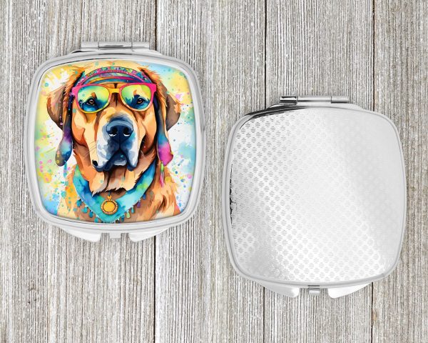 Mastiff Hippie Dawg Compact Mirror Online Hot Sale - Image 4