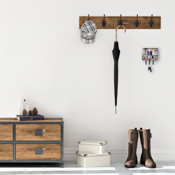 Border Collie The Chef Leash or Key Holder on Sale - Image 2