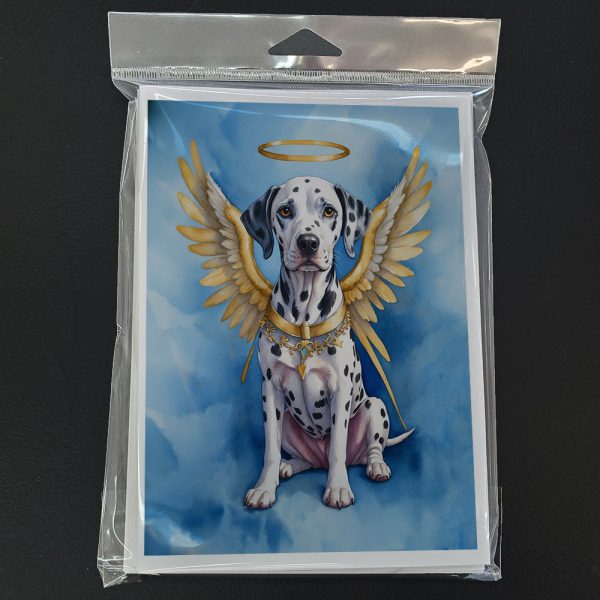 Dalmatian My Angel Greeting Cards Pack of 8 Supply - Image 3