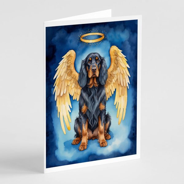 Gordon Setter My Angel Greeting Cards Pack of 8 Cheap