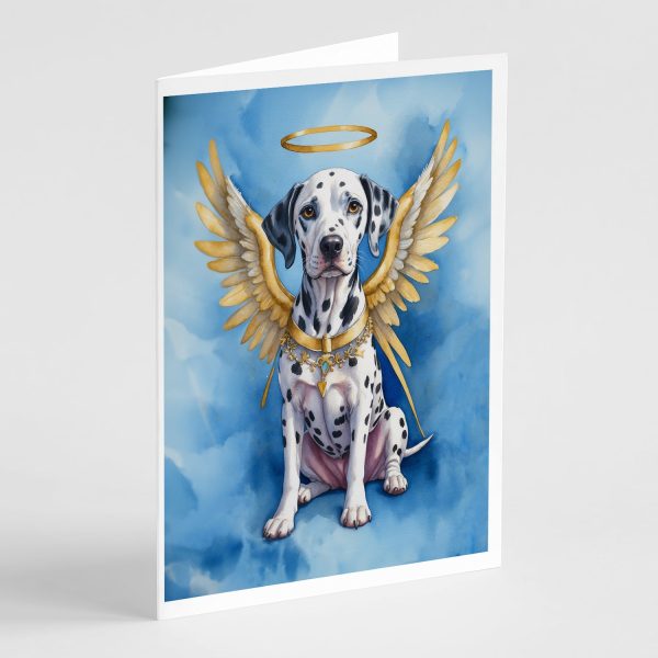 Dalmatian My Angel Greeting Cards Pack of 8 Supply