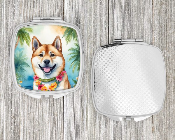 Akita Luau Compact Mirror Online now - Image 4