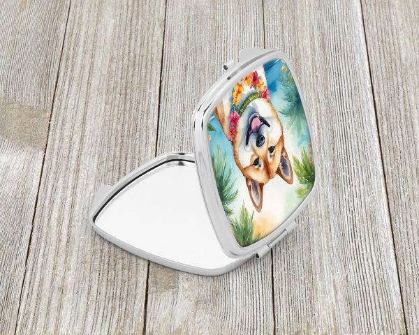 Akita Luau Compact Mirror Online now - Image 2